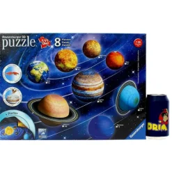 Puzzle 3D el Sistema Planetario
