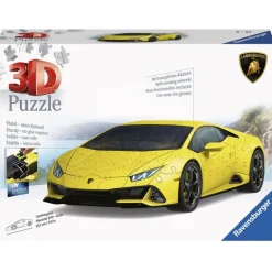 Puzzle 3D Lamborghini Huracán EVO Amarillo