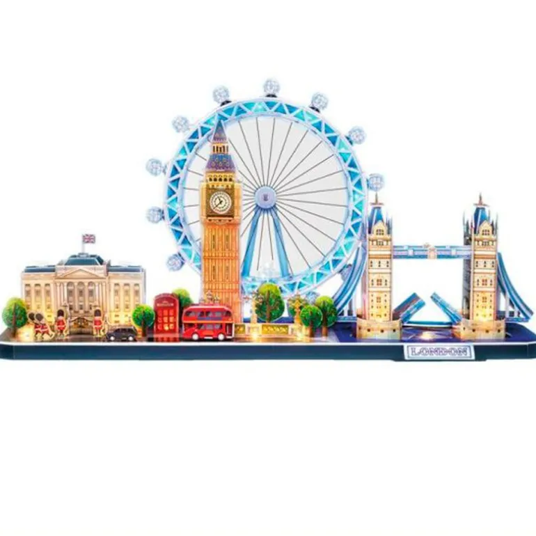 Puzzle 3D Londres LED