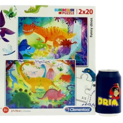 Puzzle Dinosaurios 2x20 Piezas