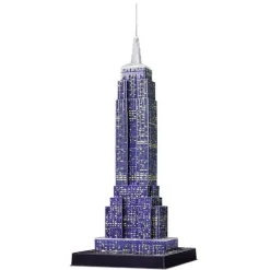 Puzzle Empire State Buillding night 3D