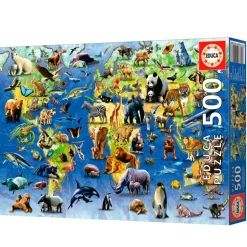 Puzzle Especies en Peligro 500 Piezas