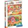 Puzzle Familia Granja 2x20 Piezas