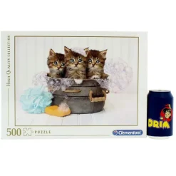 Puzzle Gatitos en el Baño 500 Piezas