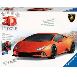 Puzzle Lamborghini Huracán EVO Rojo 3D