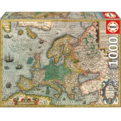 Puzzle Mapa de Europa 1000 Piezas
