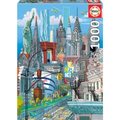 Puzzle Nueva York Carlo Stanga 1000 Piezas