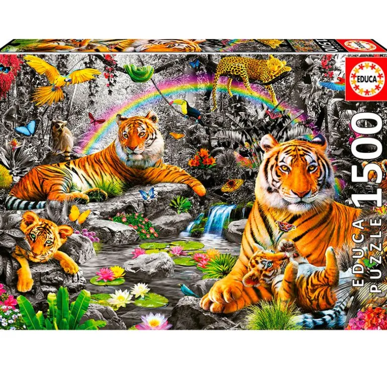 Puzzle Selva Radiante 1500 Piezas