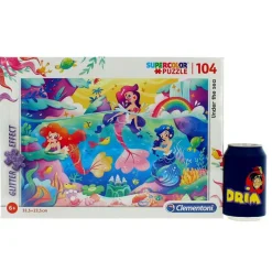 Puzzle Sirenas Glitter 104 Piezas