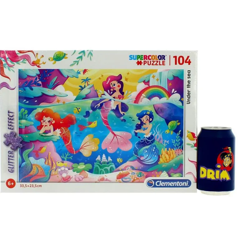 Puzzle Sirenas Glitter 104 Piezas