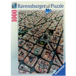 Puzzle Vista Aérea de Barcelona 1000 Piezas