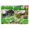 Puzzle 2x100 Dino World 2x100