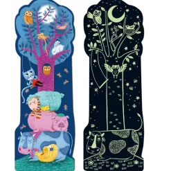 Puzzle XXL Granja Día y Noche