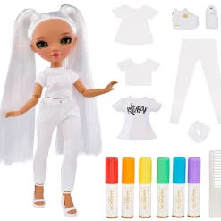 Rainbow High Colour & Create Muñeca Ojos Verdes