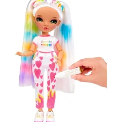 Rainbow High Colour & Create Muñeca Ojos Verdes
