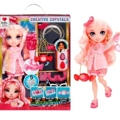 Rainbow High Creative Crystals Muñeca Bella Parker