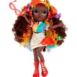 Rainbow High Creative Crystals Muñeca Iris Bow