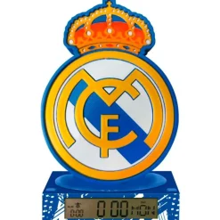 Real Madrid Lámpara 3D Alarma y Despertador