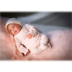 Reborn Bebé Mies con Traje Rosa