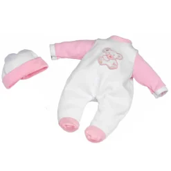 Ropita Bebé Pijama Blanco con Osito