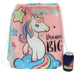 Saco Mochila de Unicornio