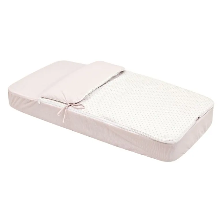 Saco Nórdico de Cuna 60*120 Star Rosa