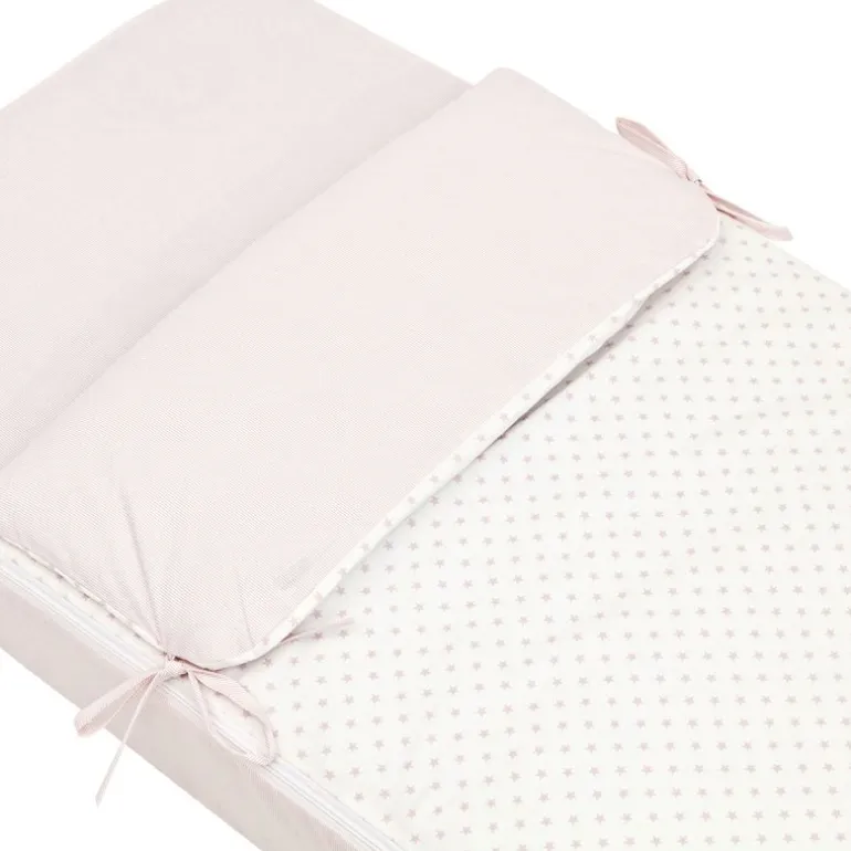 Saco Nórdico de Cuna 60*120 Star Rosa