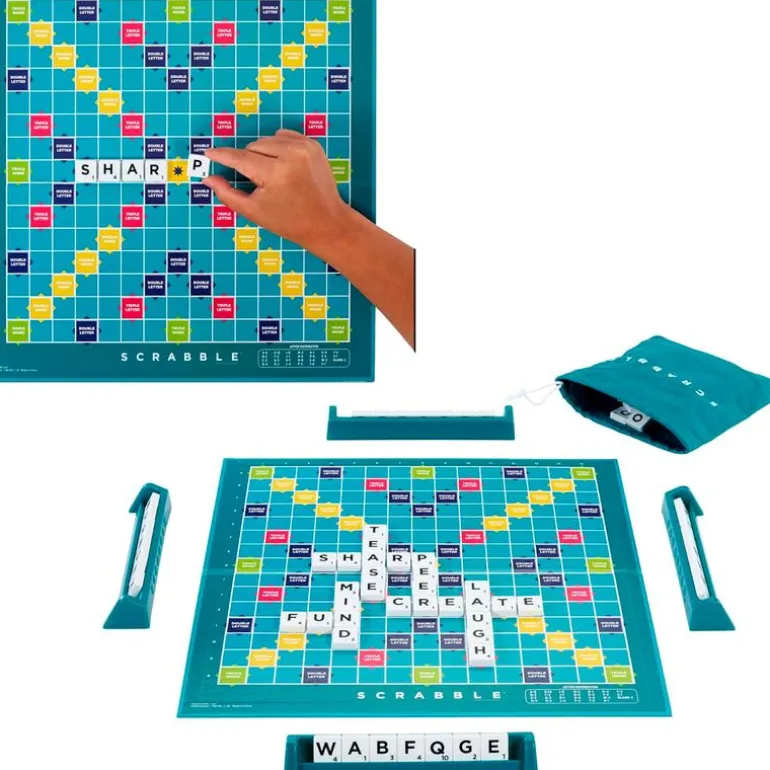 Scrabble Original 2 Juegos en 1