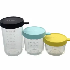 Set 3 Botes de Cristal 150-250-400 Ml