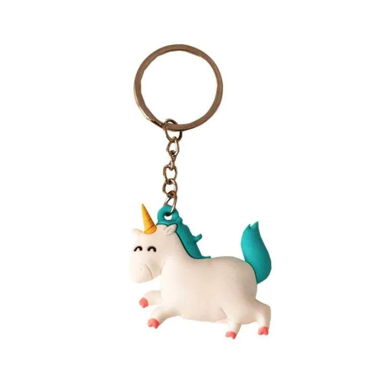 Set 2 Llaveros 3D Unicornios