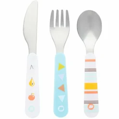 Set Cubiertos Metal +12M