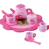 Set de Té Rosa de Madera