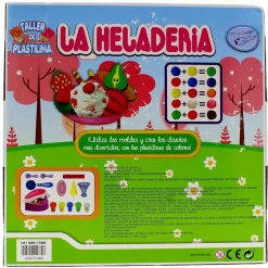 Set Plastilina Helados con 5 Botes