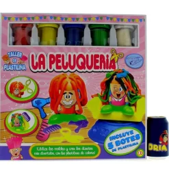 Set Plastilina Peluquería con 5 Botes