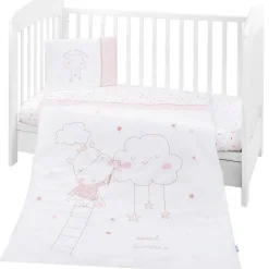 Set textil Cuna 6 piezas Hippo
