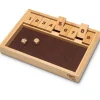 Shut the Box Juego Madera