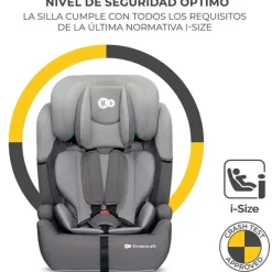 Silla coche Comfort Up i-Size 75-150 Gris