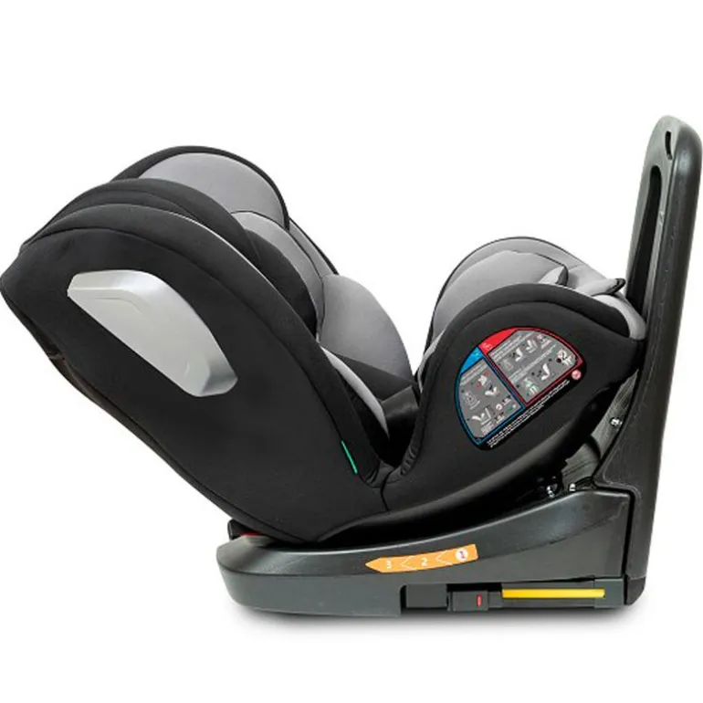 Silla coche Giratoria Aruna de 40 a 150cm Gris + Regalo