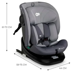 Silla coche I-Grow i-Size 40-150 Top Tether Gris