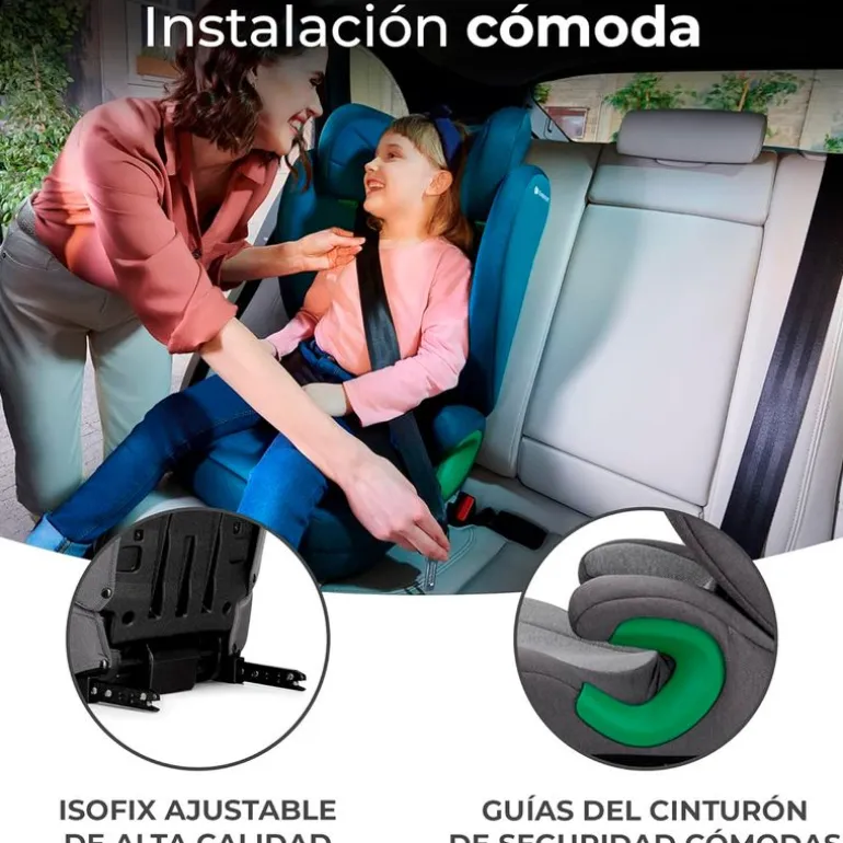 Silla coche Junior Isize 100-150 Grey
