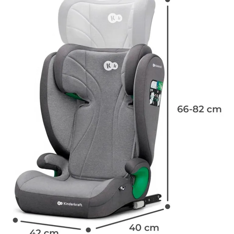 Silla coche Junior Isize 100-150 Grey