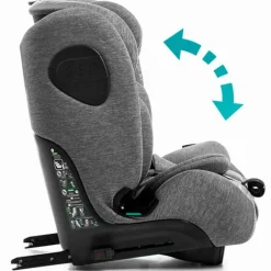 Silla coche Maka Ifix 76-150 cm Gris Melange + Regalo