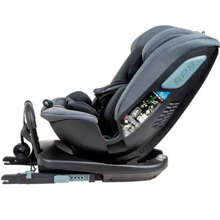 Silla coche Panafix ISize 40-150cm Top Tether Gris