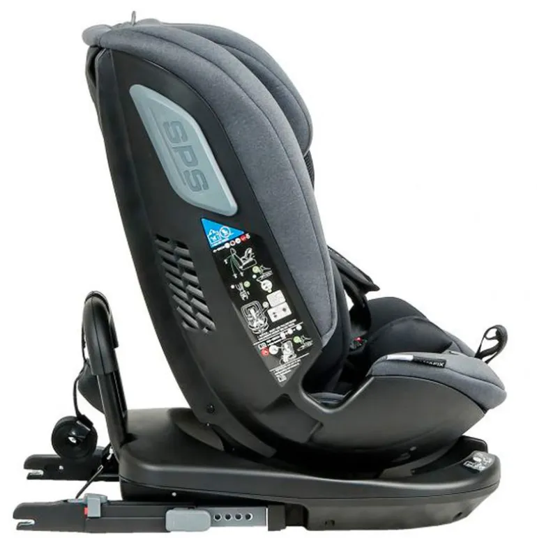 Silla coche Panafix ISize 40-150cm Top Tether Gris