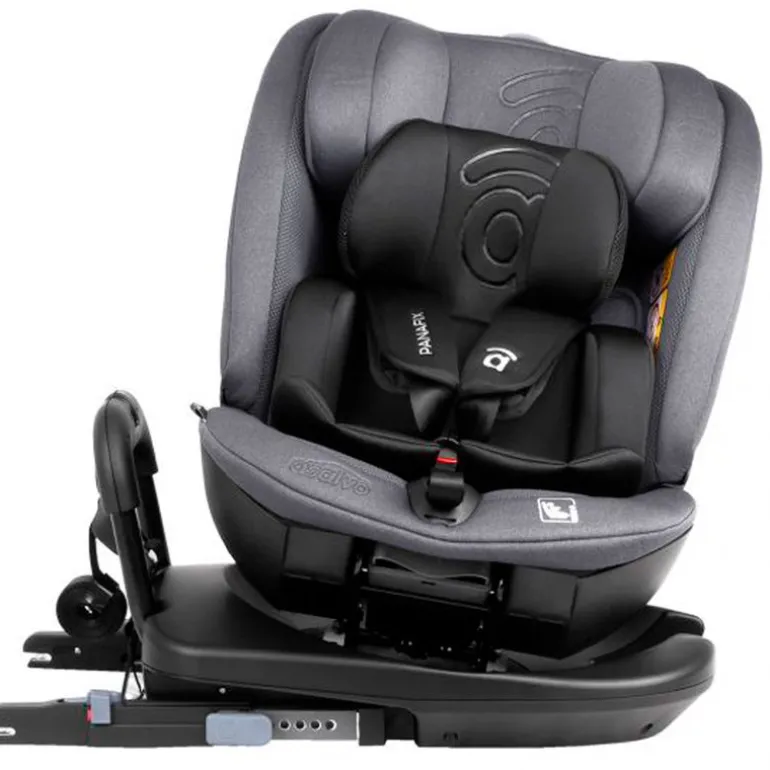Silla coche Panafix ISize 40-150cm Top Tether Gris