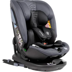 Silla coche Panafix ISize 40-150cm Top Tether Gris