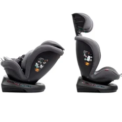 Silla coche Sanna c/cinturon Gris