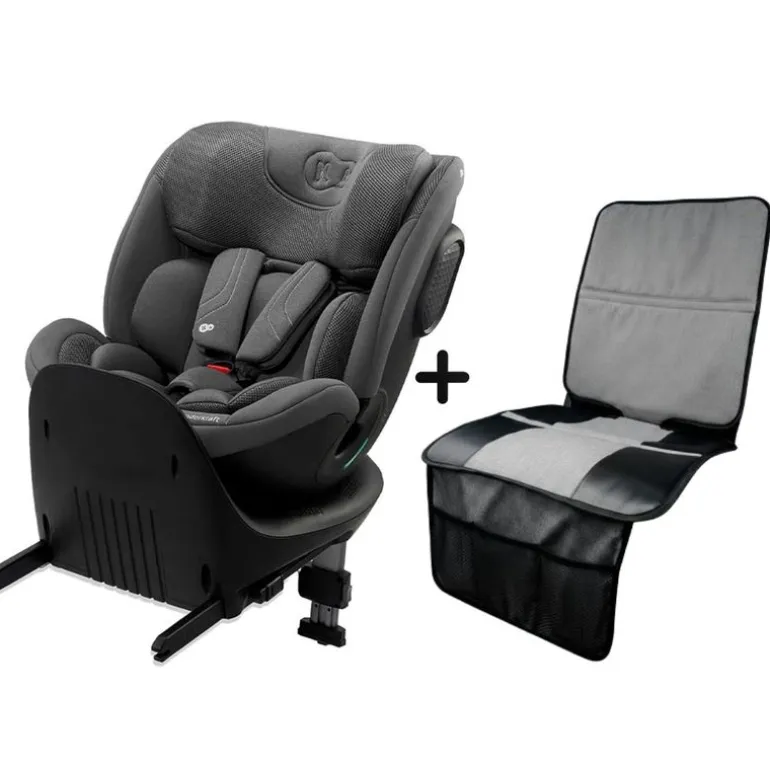 Silla coche Xrider2 I-Size 40-150 cm c/pata Gris + Regalo