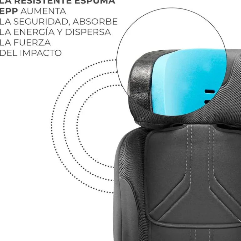 Silla coche Xrider2 I-Size 40-150 cm c/pata Gris + Regalo