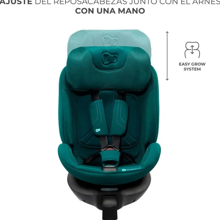 Silla coche Xrider2 I-Size 40-150 cm c/pata green